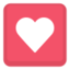 Heart Decoration Emoji (Facebook)