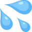 Sweat Droplets Emoji (Facebook)