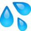 Sweat Droplets Emoji (Facebook)