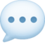 Speech Balloon Emoji (Facebook)