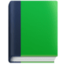 Green Book Emoji (Facebook)