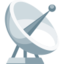 Satellite Antenna Emoji (Facebook)
