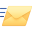 Incoming Envelope Emoji (Facebook)