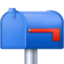 Closed Mailbox With Lowered Flag Emoji (Facebook)