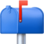 Closed Mailbox With Raised Flag Emoji (Facebook)