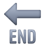 End Arrow Emoji (Facebook)