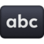 input latin lowercase Emoji (Facebook)