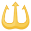 Trident Emblem Emoji (Facebook)