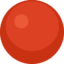 Red Circle Emoji (Facebook)