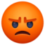 plutande ansikte Emoji (Facebook)