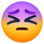 uparta twarz Emoji (Facebook)