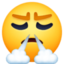 fnysende ansigt Emoji (Facebook)