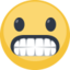 Grimacing Face Emoji (Facebook)