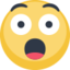 Astonished Face Emoji (Facebook)