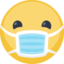 Face With Medical Mask Emoji (Facebook)