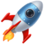 raketa Emoji (Facebook)