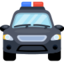 Oncoming Police Car Emoji (Facebook)