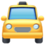 Oncoming Taxi Emoji (Facebook)