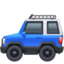 rekreacijos automobilis Emoji (Facebook)