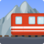Mountain Railway Emoji (Facebook)