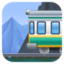 ferrovia di montagna Emoji (Facebook)