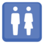 Restroom Emoji (Facebook)