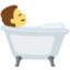 Person Taking Bath Emoji (Facebook)