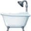 Bathtub Emoji (Facebook)