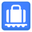 Baggage Claim Emoji (Facebook)