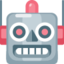 Robot Face Emoji (Facebook)