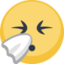 Sneezing Face Emoji (Facebook)