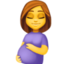 Pregnant Woman Emoji (Facebook)