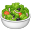 groene salade Emoji (Facebook)