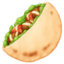 Stuffed Flatbread Emoji (Facebook)