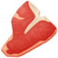 taglio di carne Emoji (Facebook)