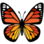 vlinder Emoji (Facebook)