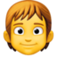 Erwachsener Emoji (Facebook)