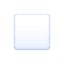white medium-small square Emoji (Facebook)