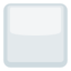 White Large Square Emoji (Facebook)