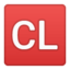 simbolis „CL“ Emoji (Google)