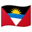 bendera: Antigua dan Barbuda Emoji (Google)