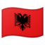 flaga: Albania Emoji (Google)