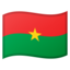 drapeau : Burkina Faso Emoji (Google)