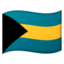 vėliava: Bahamos Emoji (Google)