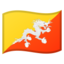 vlag: Bhutan Emoji (Google)