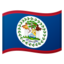 drapeau : Belize Emoji (Google)