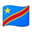 drapeau : Congo-Kinshasa Emoji (Google)