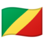 zászló: Kongó - Brazzaville Emoji (Google)