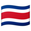 drapeau : Costa Rica Emoji (Google)