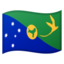 bandeira: Ilha Christmas Emoji (Google)